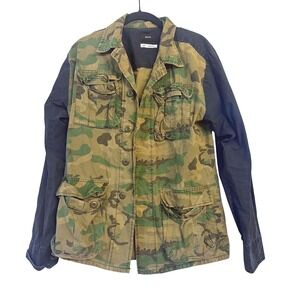 BDG Urban Outfitters Camo Camouflage Jacket Shacket Vintage Mossy Oak Look Small